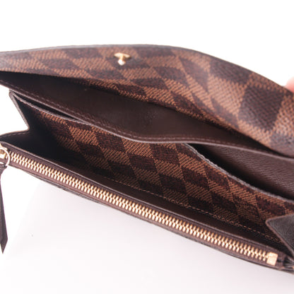 Louis Vuitton Damier Ebene Emilie Wallet 5 of 8