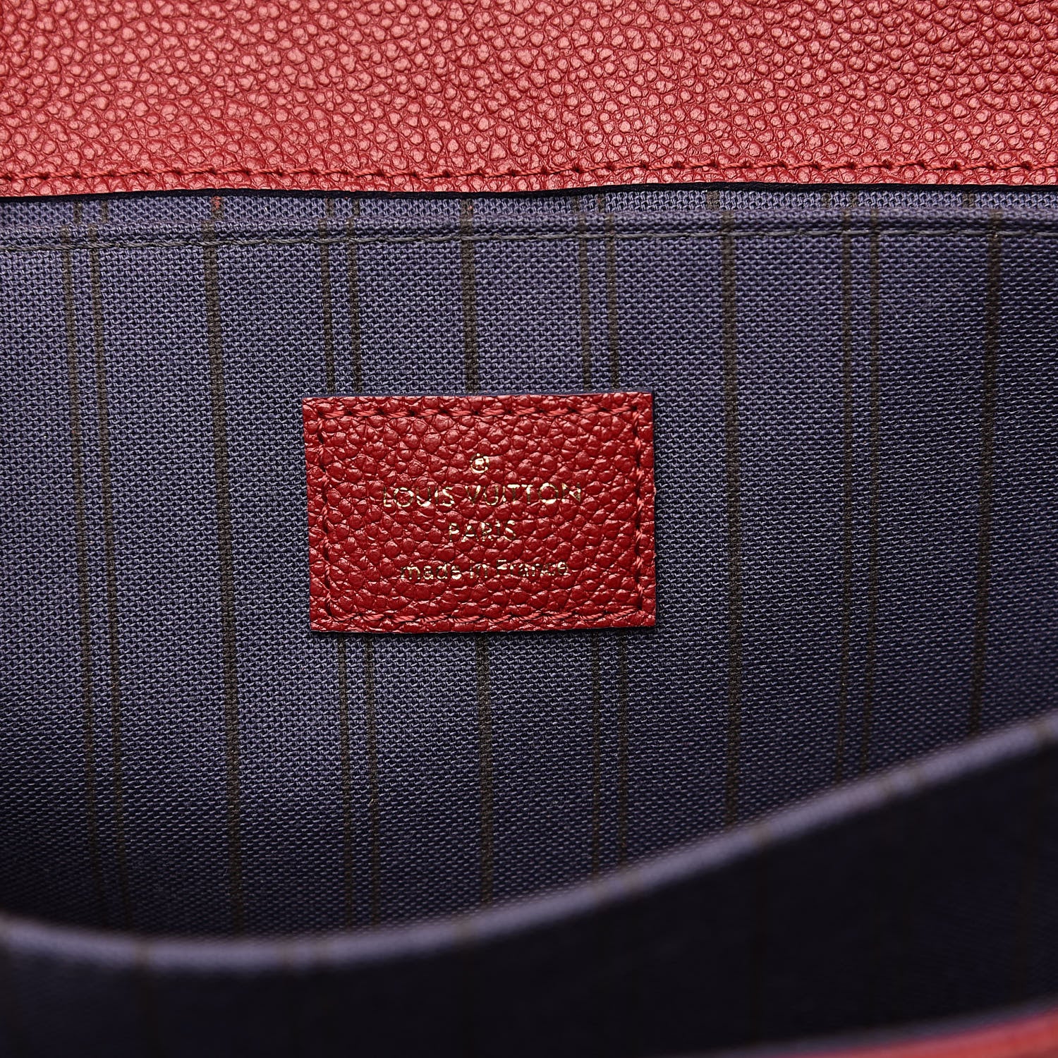 Louis Vuitton Empreinte Pochette Metis Cherry Berry 6 of 9