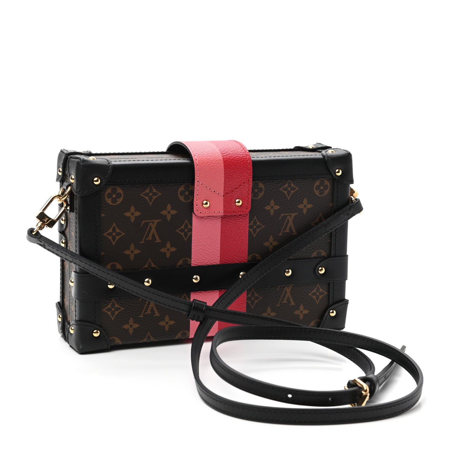 Louis Vuitton Monogram Stripes Petite Malle 3 of 8