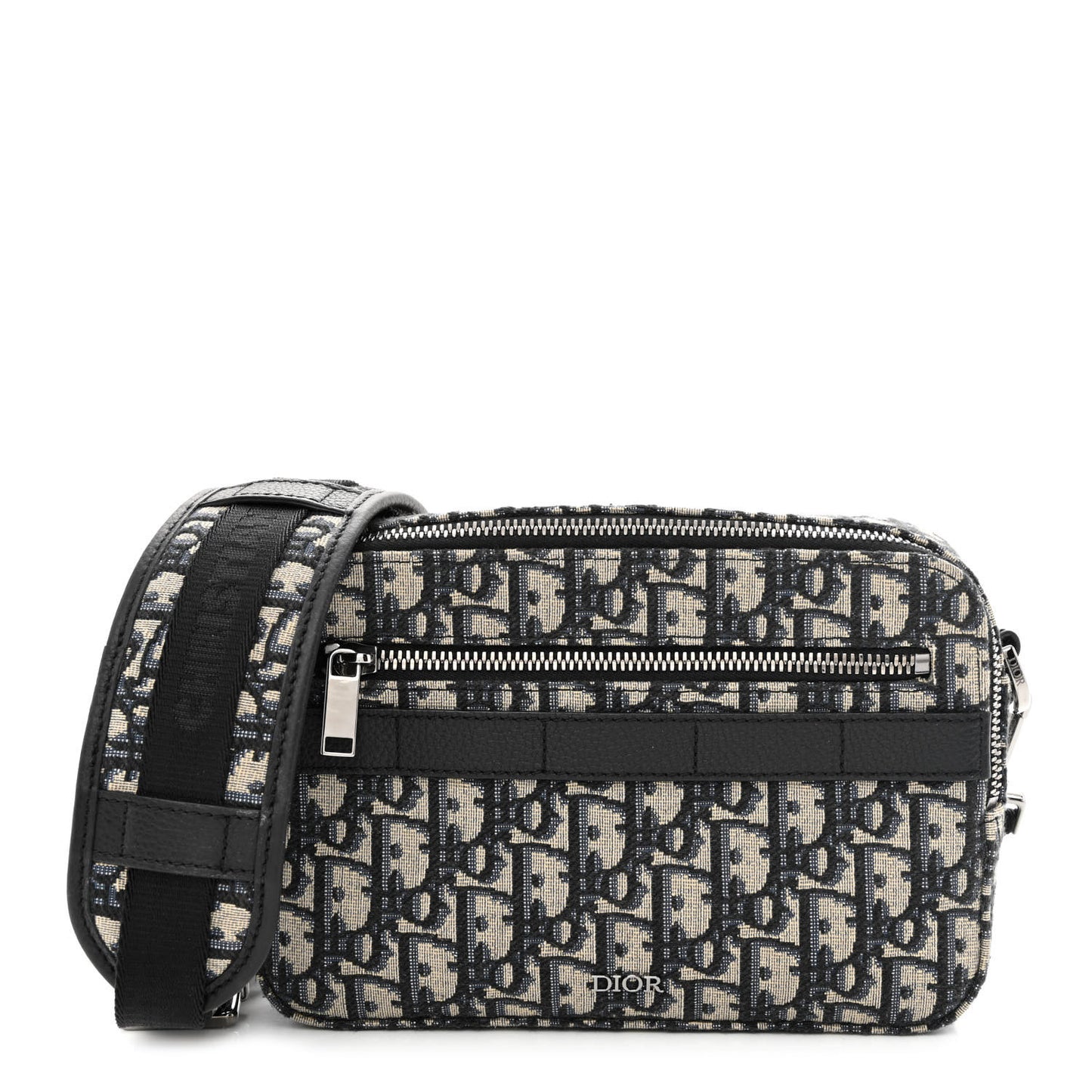 HOMME Oblique Safari Messenger Blue