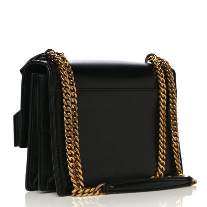 Saint Laurent Calfskin Medium Monogram Sunset Black 3 of 16