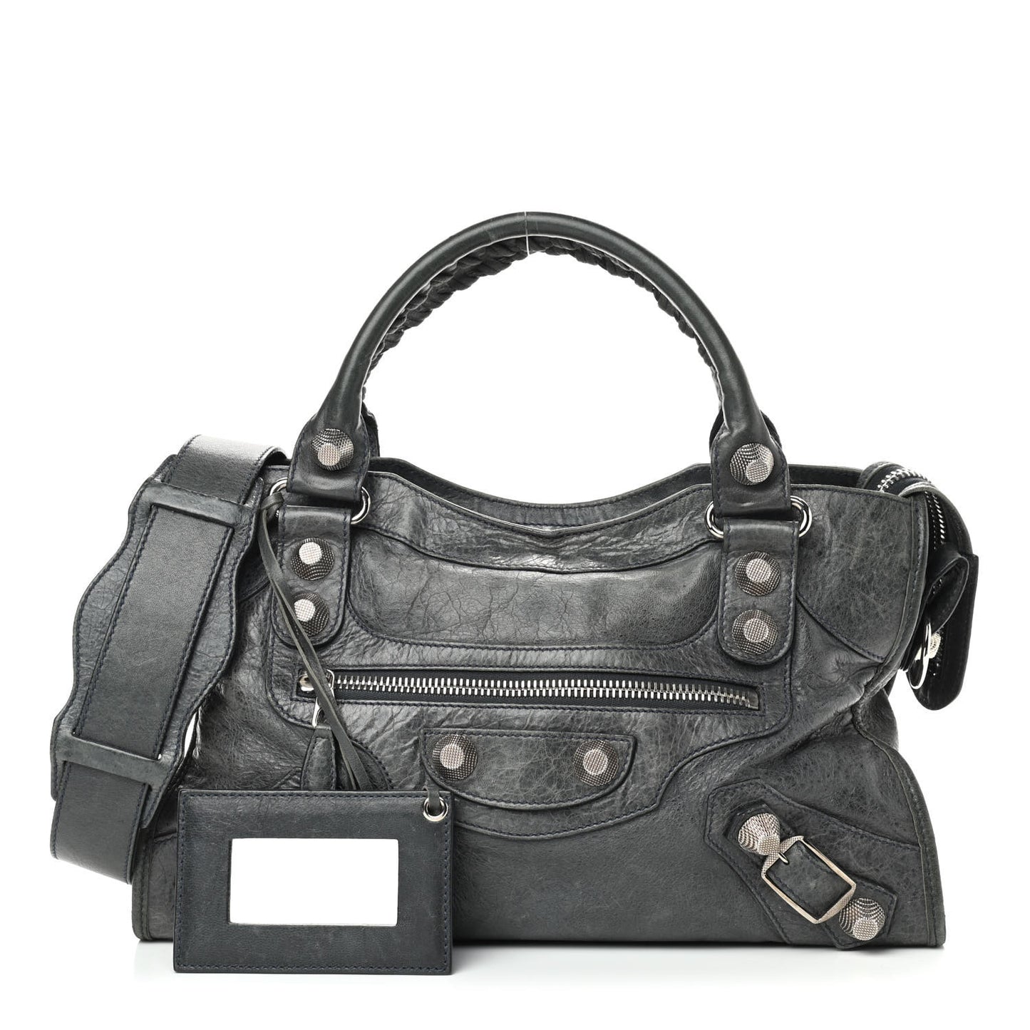 Agneau Giant 21 Silver Hardware City Anthracite