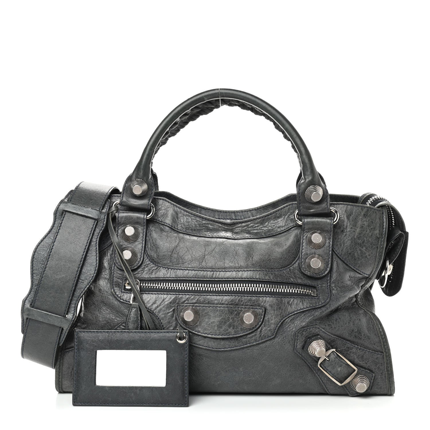 Balenciaga Agneau Giant 21 Silver Hardware City Anthracite 1 of 16