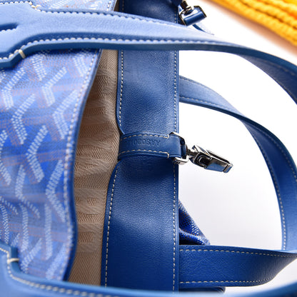 Goyard Goyardine Voltaire Tote Sky Blue 10 of 10