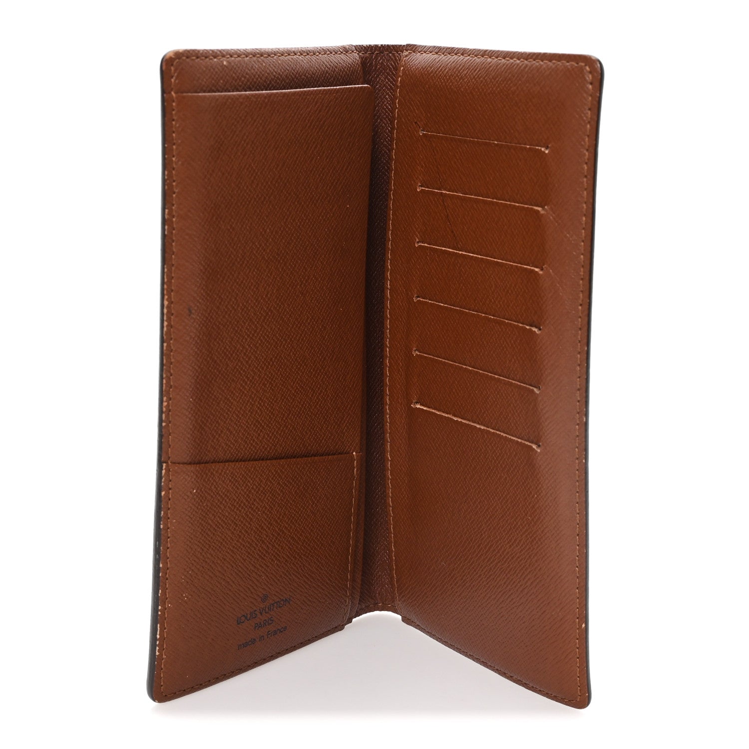 Louis Vuitton Monogram Porte Valeurs Checkbook Wallet 5 of 7