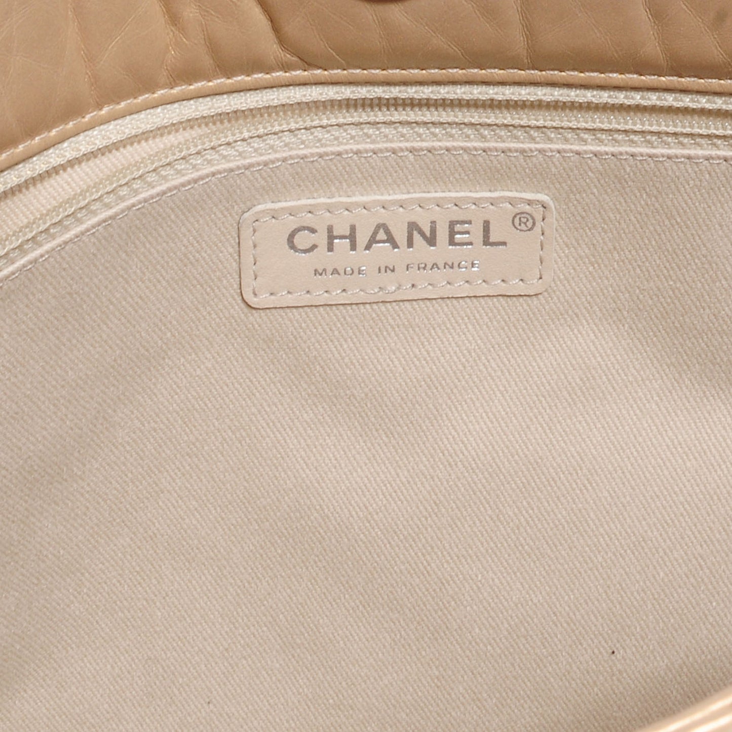 Aged Calfskin Reissue 2.55 Tote Light Gold
