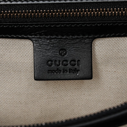 Gucci Knight Calfskin Medium GG Marmont Chain Handle Bag Black 6 of 6