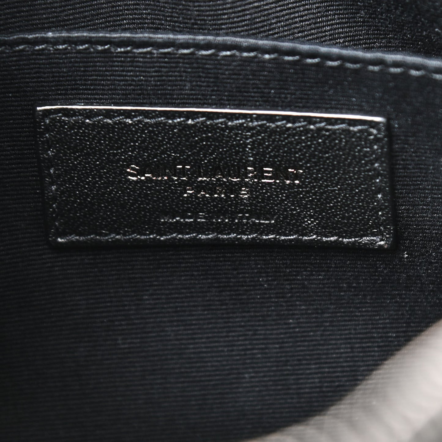 Calfskin Matelasse Monogram Lou Camera Bag Black