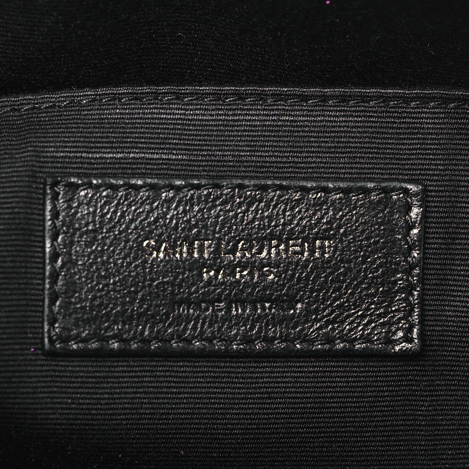 Saint Laurent Calfskin Matelasse Monogram Lou Camera Bag Electric Fuchsia 6 of 11