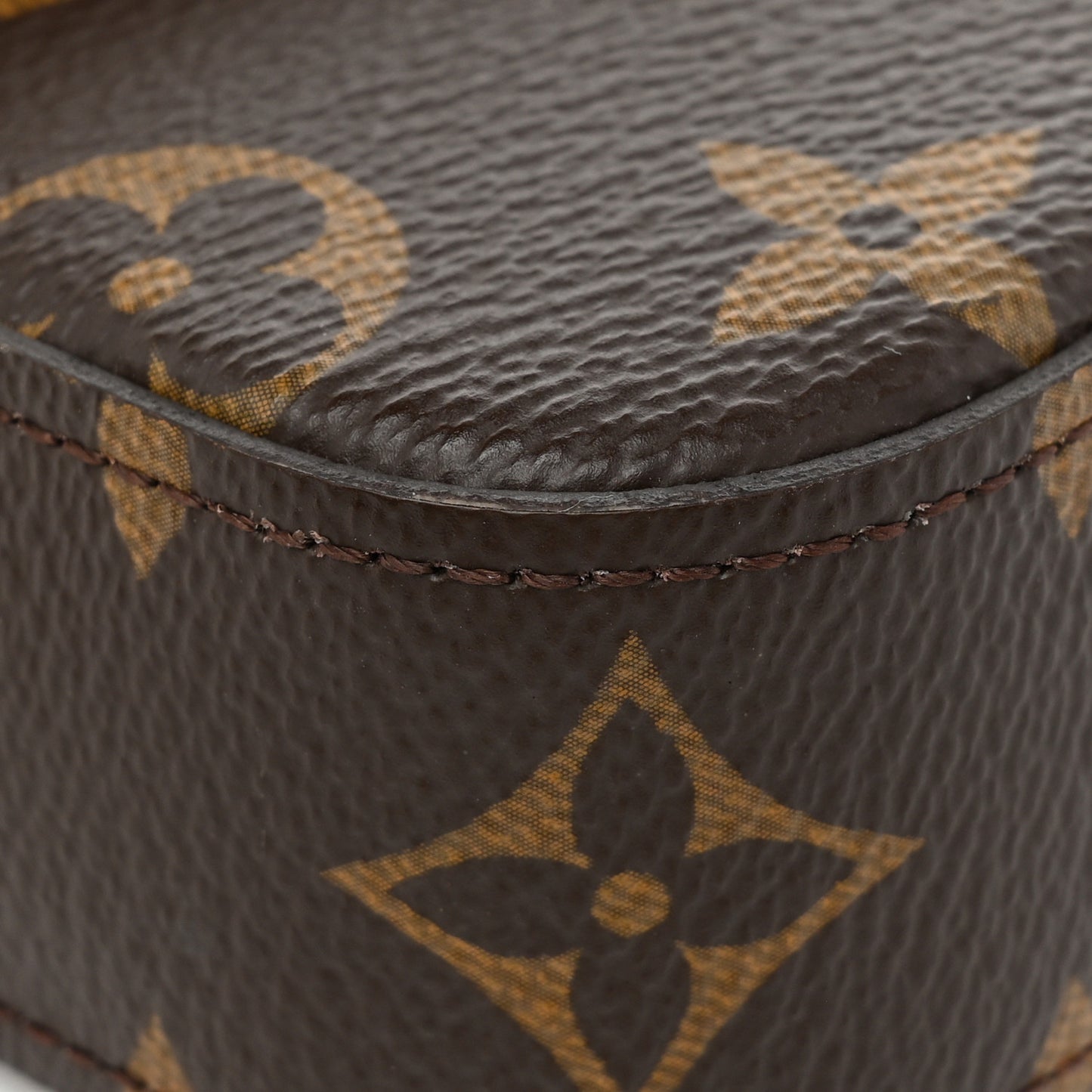 Monogram Felicie Strap & Go Kaki