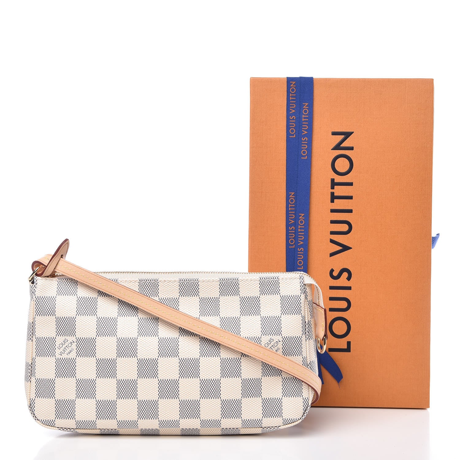 Louis Vuitton Damier Azur Pochette Accessories NM 10 of 10