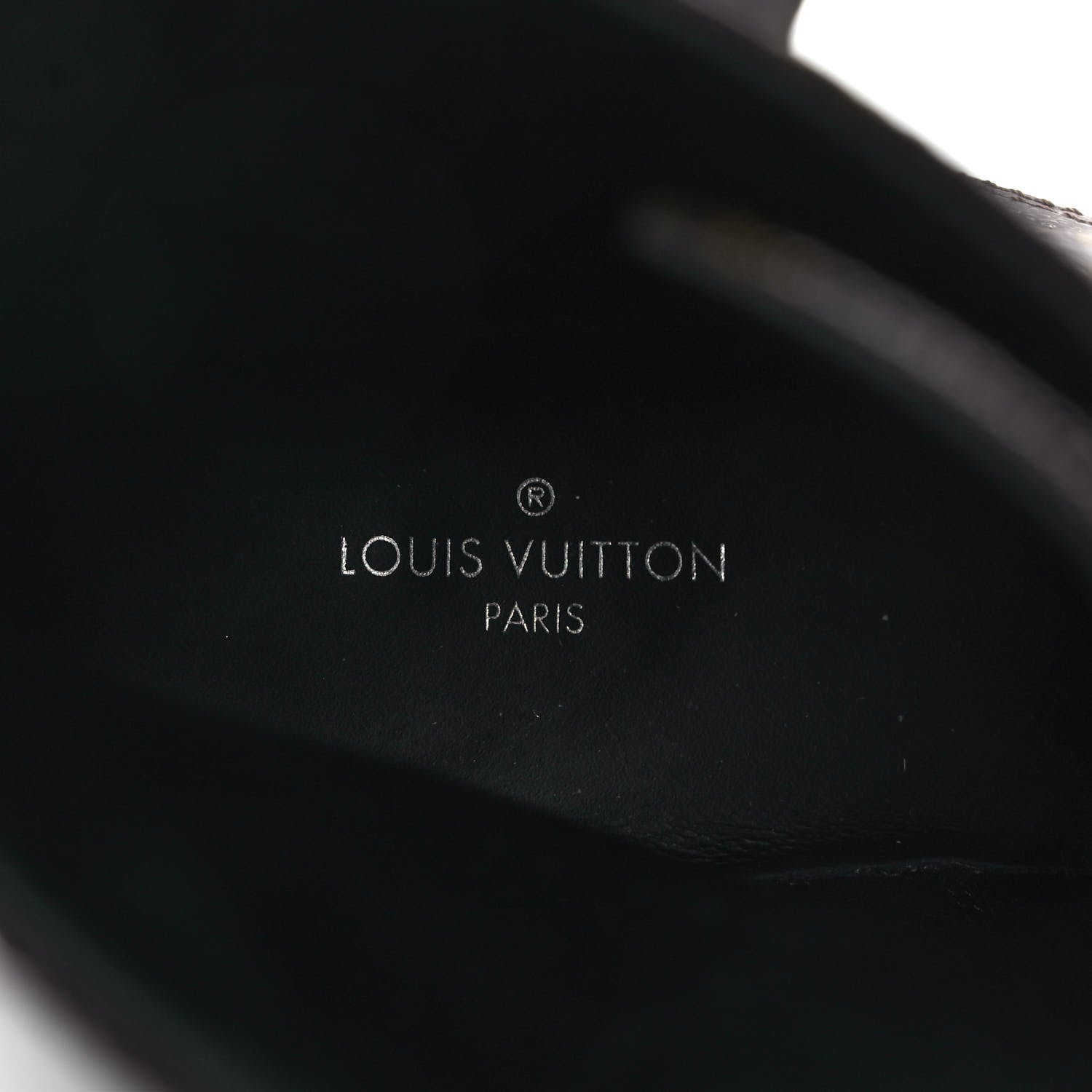 Louis Vuitton Calfskin Monogram Wonderland Flat Ranger Boots 35.5 Black 7 of 8