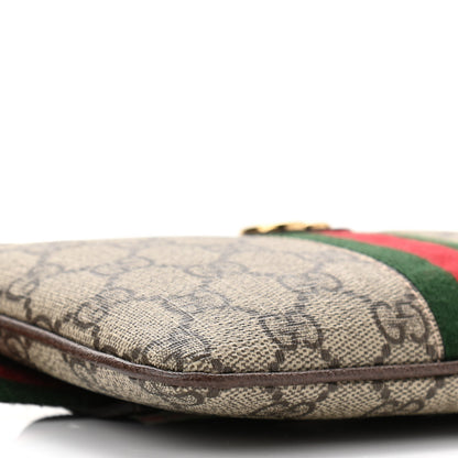 Gucci GG Supreme Monogram Web Ophidia Utility Belt Bag 95 38 Beige Ebony New Acero 13 of 16