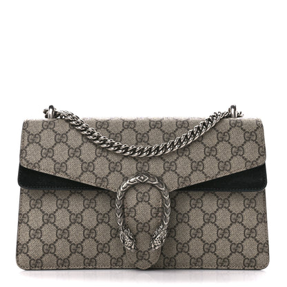 Gucci GG Supreme Monogram Small Dionysus Shoulder Bag Black 1 of 13
