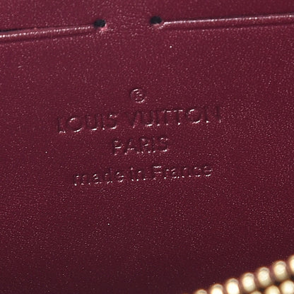 Louis Vuitton Vernis Zippy Wallet Rouge Fauviste 8 of 10
