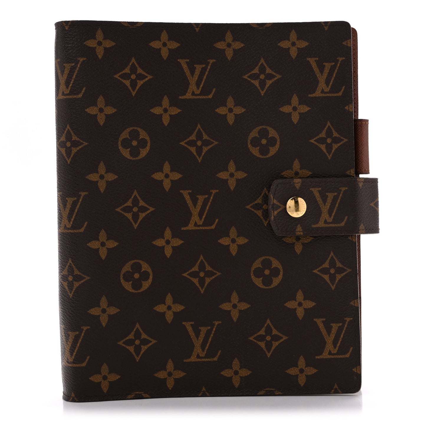 Monogram Large Ring Agenda Cover
