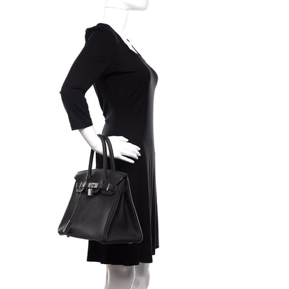 Hermes Togo Birkin 30 Black 2 of 11