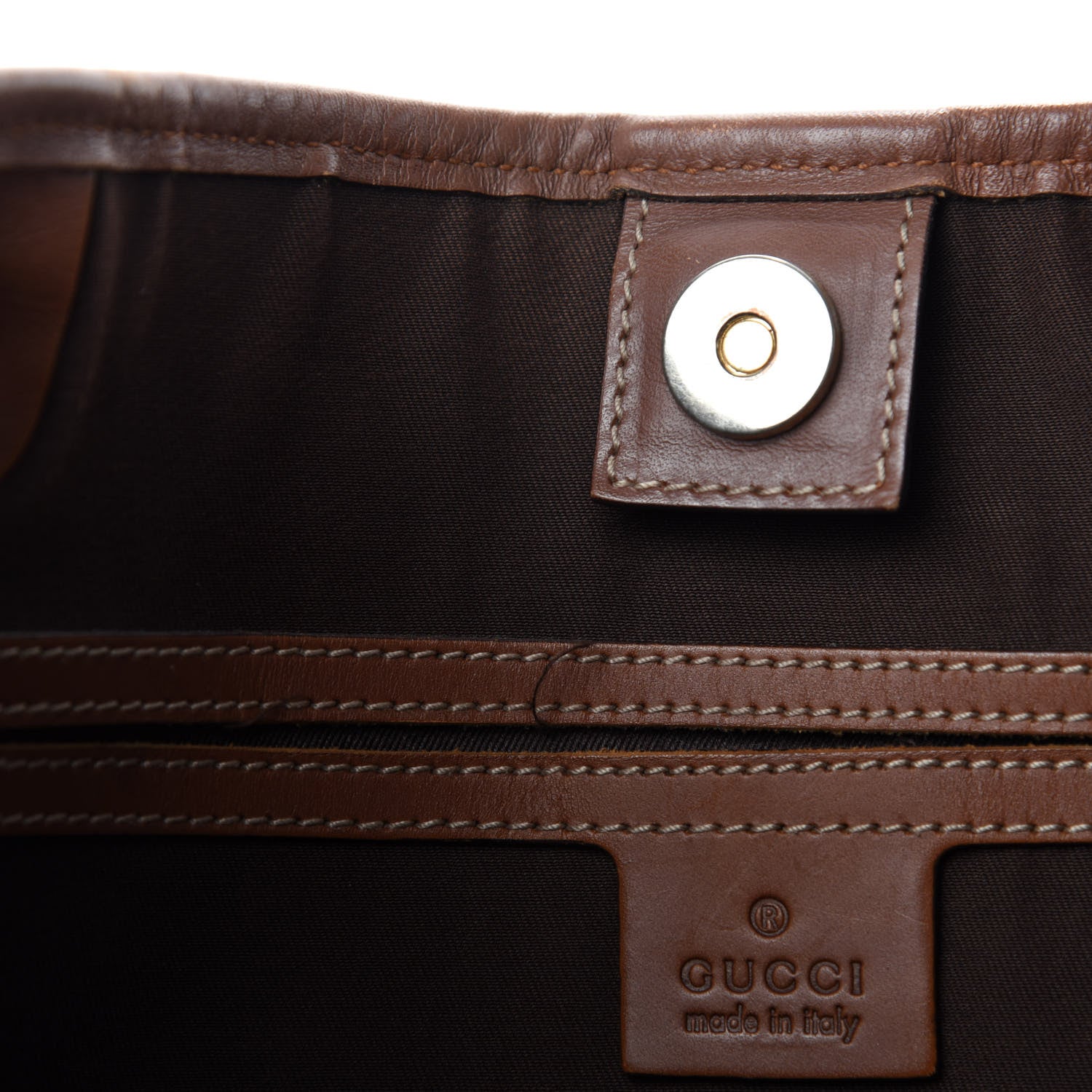 Gucci GG Plus Monogram Large Joy Tote Brown 9 of 12