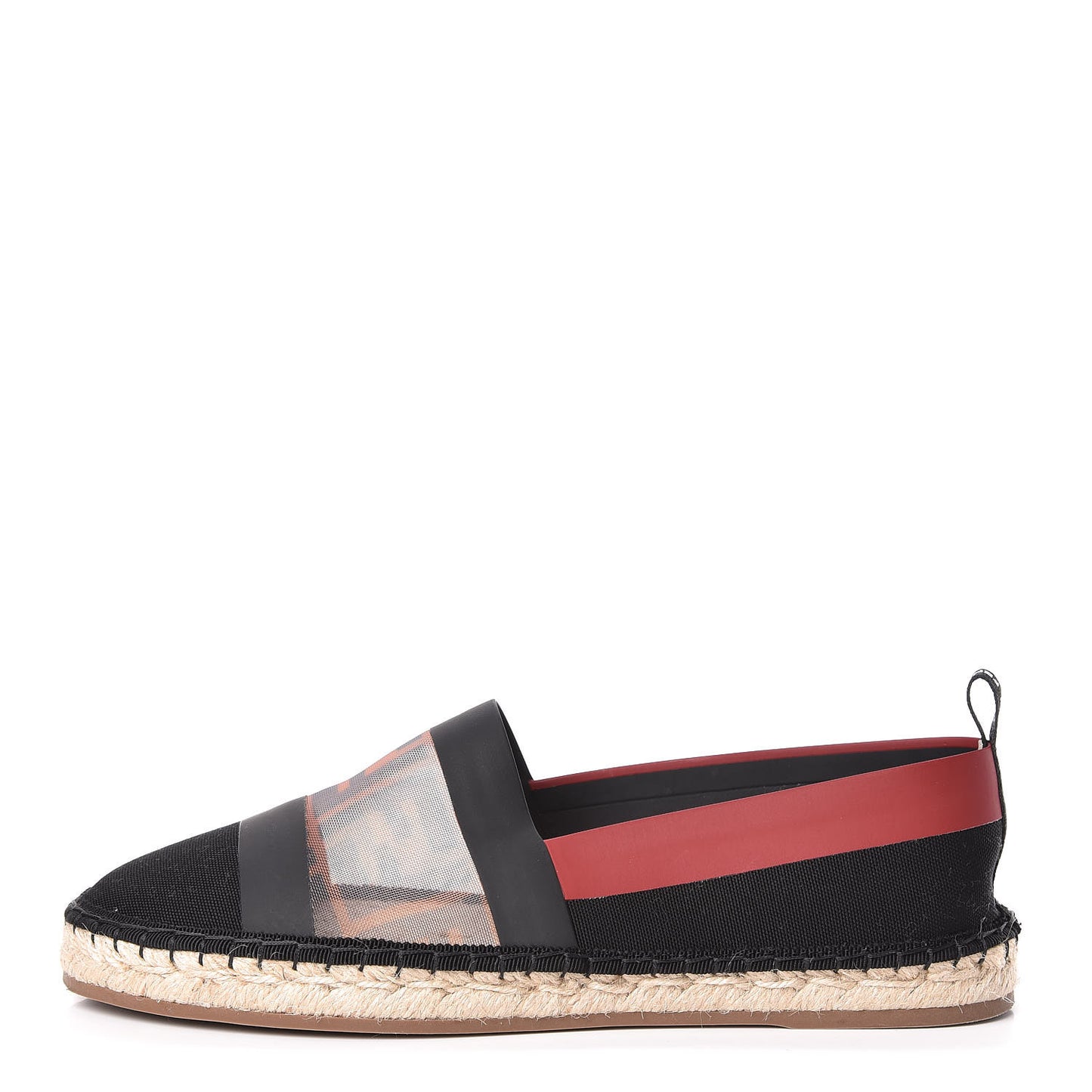 Canvas Mesh FF Colibri Espadrilles 39.5 Black Tobacco Moro