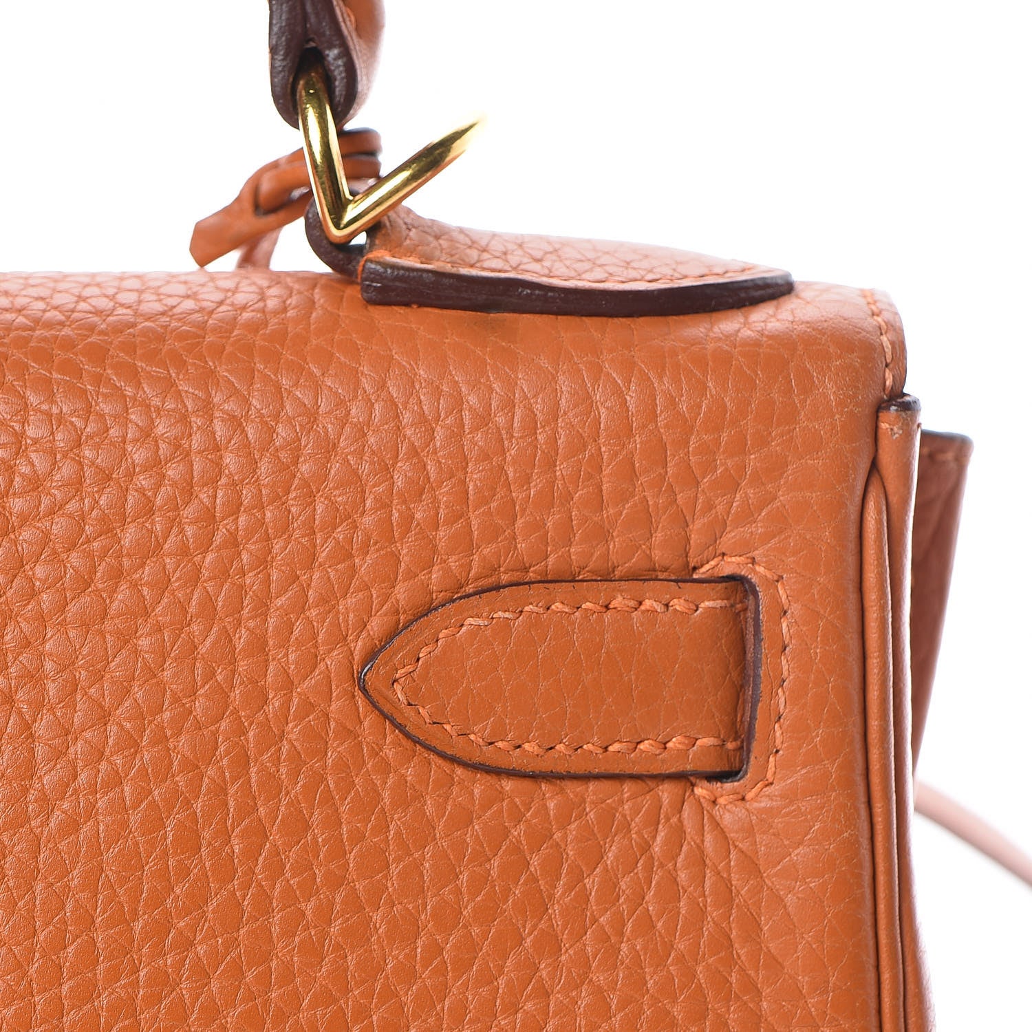 Hermes Taurillon Clemence Kelly Retourne 28 Potiron 23 of 33