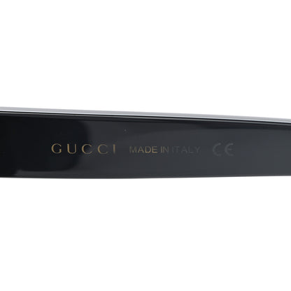 Gucci Round GG Sunglasses GG0028S Black 5 of 9