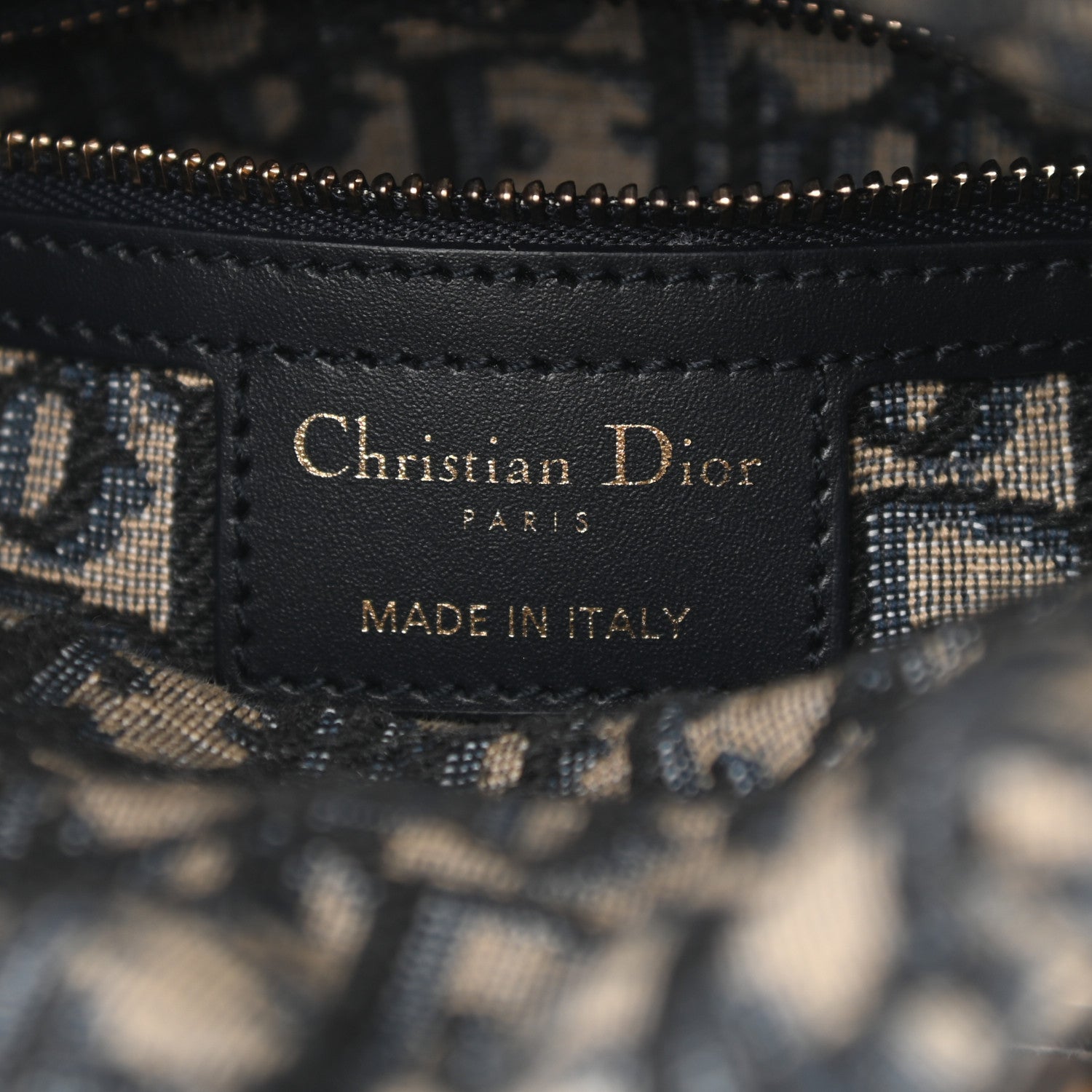 Christian Dior Wicker Oblique Mini Lady Dior Bag Blue 6 of 11