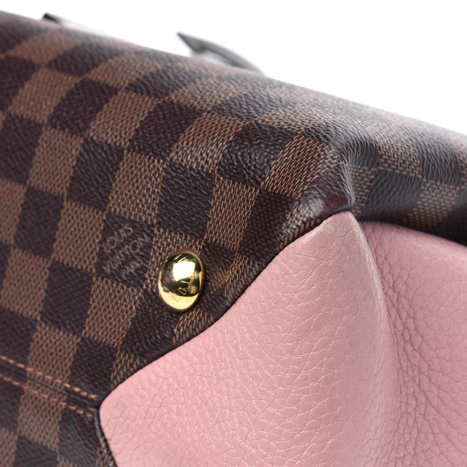 Louis Vuitton Damier Ebene Cuir Taurillon Brittany Magnolia 12 of 17