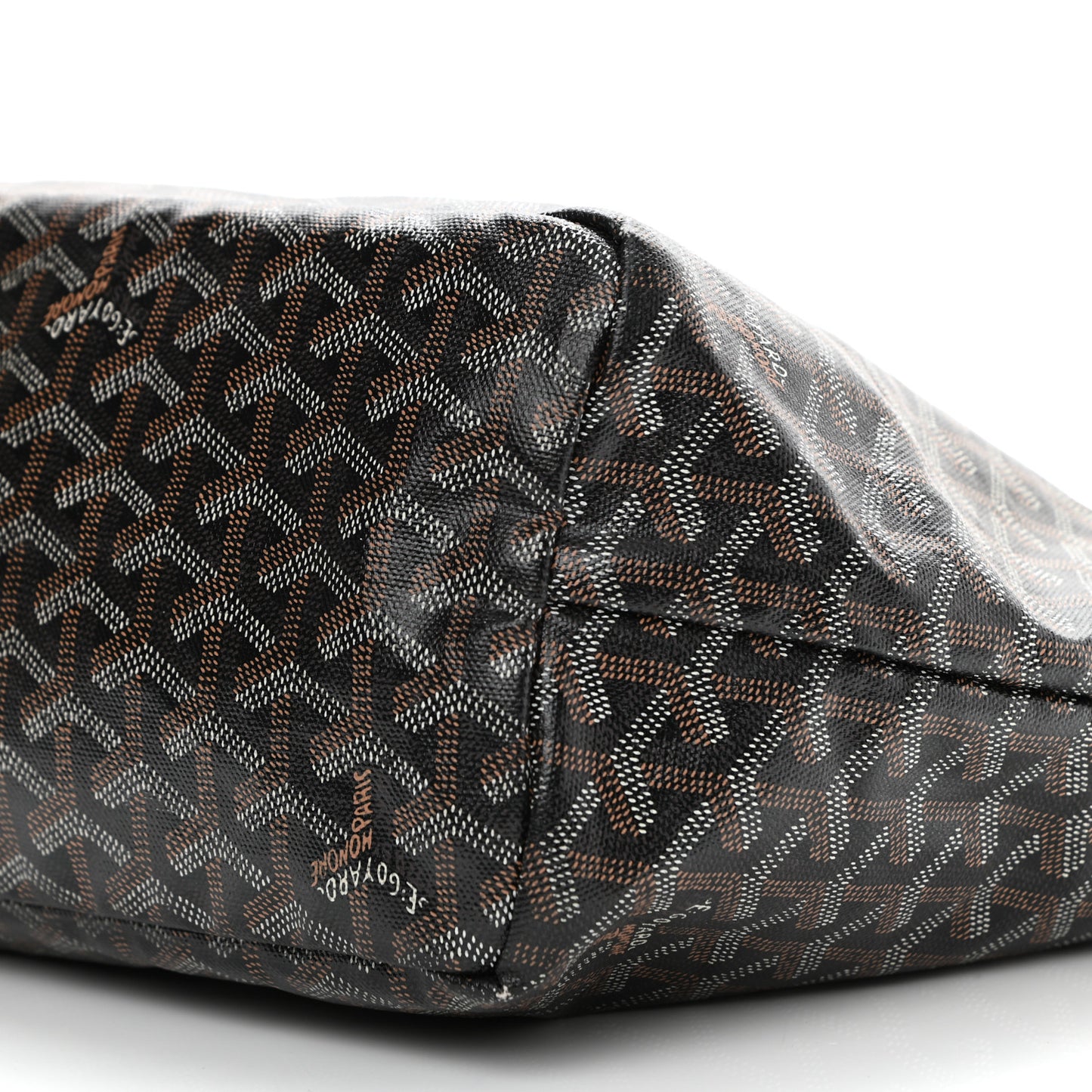 Goyardine Saint Louis PM Black Gold