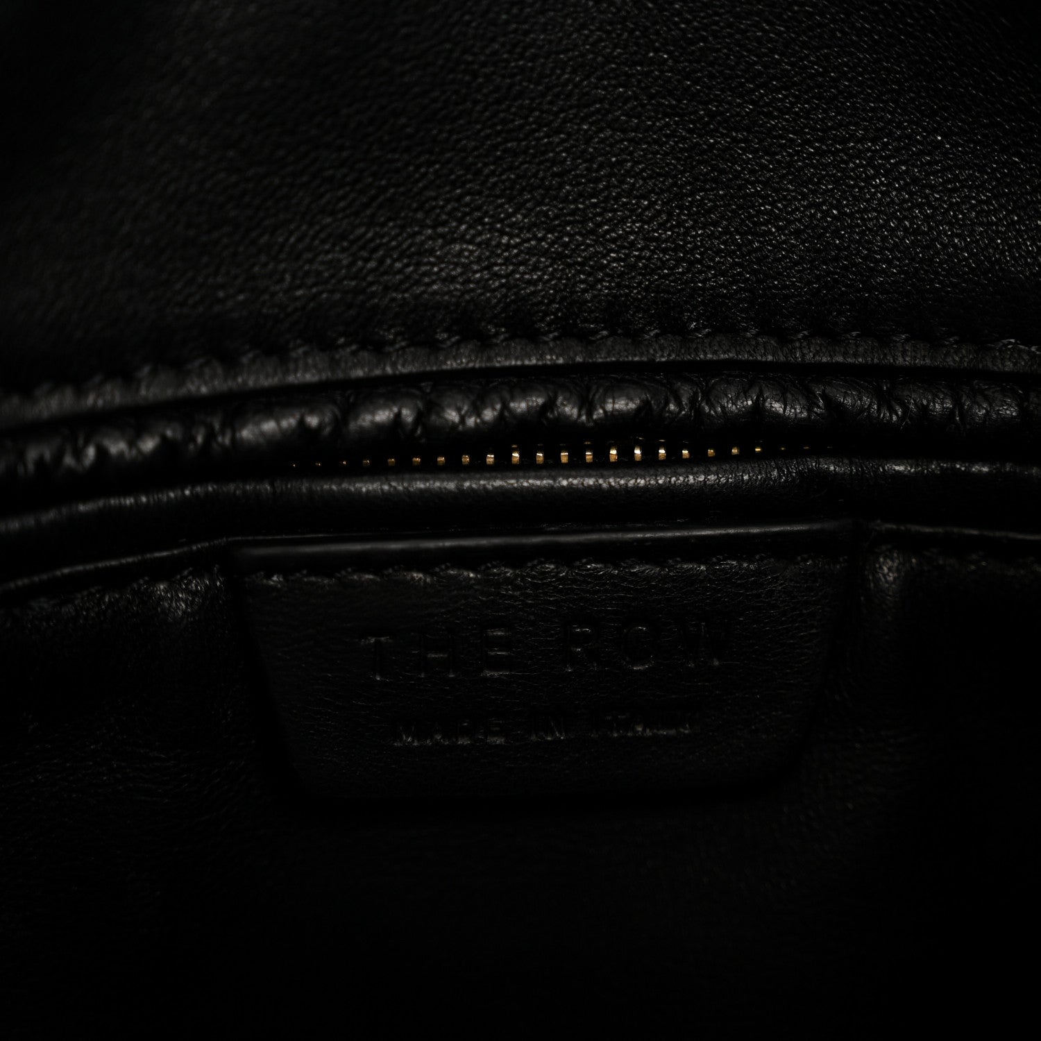 The Row Grained Calfskin Joe Backpack Black 6 of 9