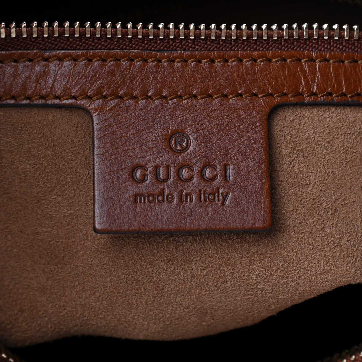 GG Supreme Monogram Linea A Hobo Brown