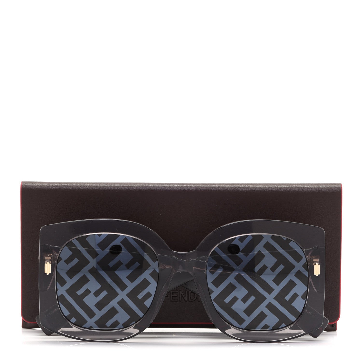 Fendi Acetate FF Sunglasses FF 0436/G/S Grey 7 of 7