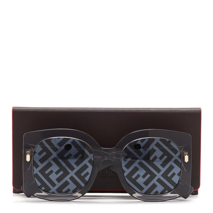 Fendi Acetate FF Sunglasses FF 0436/G/S Grey 7 of 7