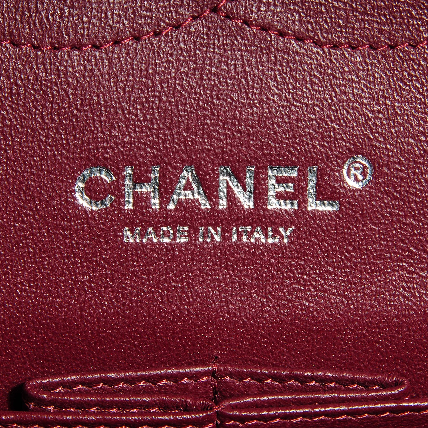 Chanel Lambskin Quilted Jumbo Double Flap Black 9 of 10