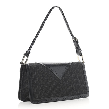 Christian Dior Monogram D Trick Shoulder Bag Black 3 of 13