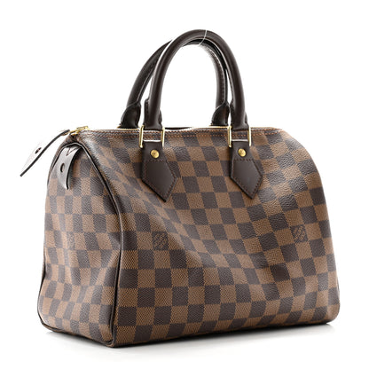 Louis Vuitton Damier Ebene Speedy 25 3 of 12