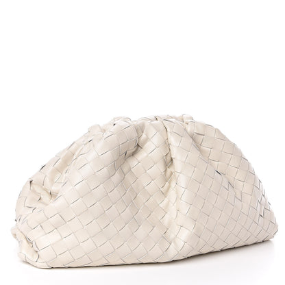 Bottega Veneta Nappa Maxi Intreccio The Pouch Oversized Clutch Plaster 3 of 7