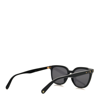 Louis Vuitton Acetate My Monogram Fame Rectangle Sunglasses Z2136U Black 4 of 8