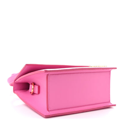 Jacquemus Calfskin Le Chiquito Noeud Dark Pink Dark Pink 4 of 9