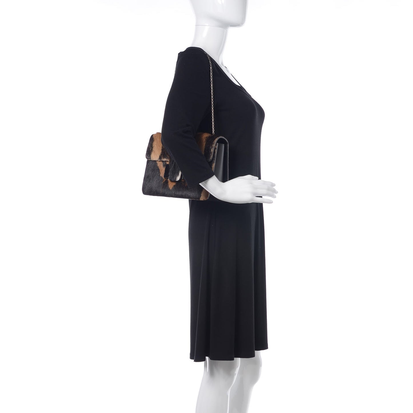 Antelope Fur Sienna Shoulder Bag Natural