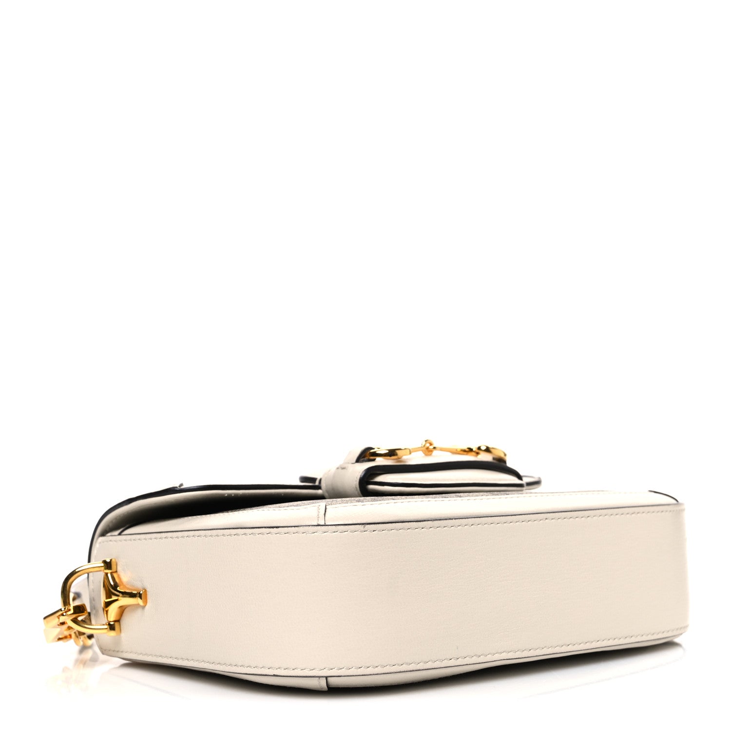 Gucci GG Supreme Monogram Textured Dollar Calfskin Web Mini Horsebit 1955 Shoulder Bag 4 of 11