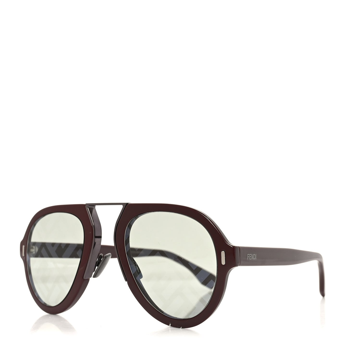 Acetate FF Aviator Sunglasses FF M0104/S Brown