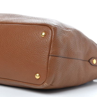Prada Vitello Daino Tote Brandy 9 of 11