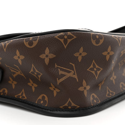 Louis Vuitton LOUIS VUITTON Monogram Macassar Archy Messenger GM 8 of 9