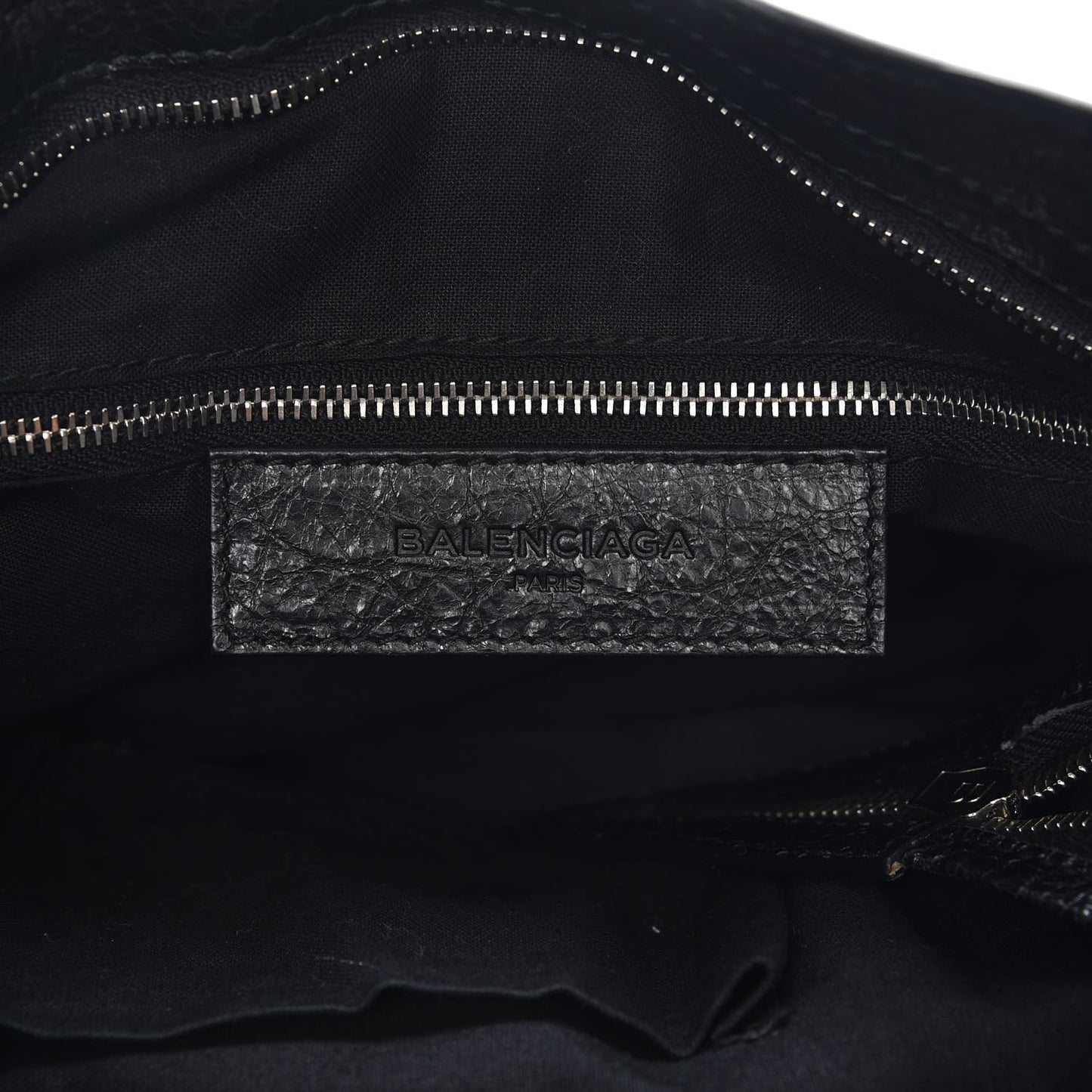 Agneau Giant 12 Silver Hardware Town Black
