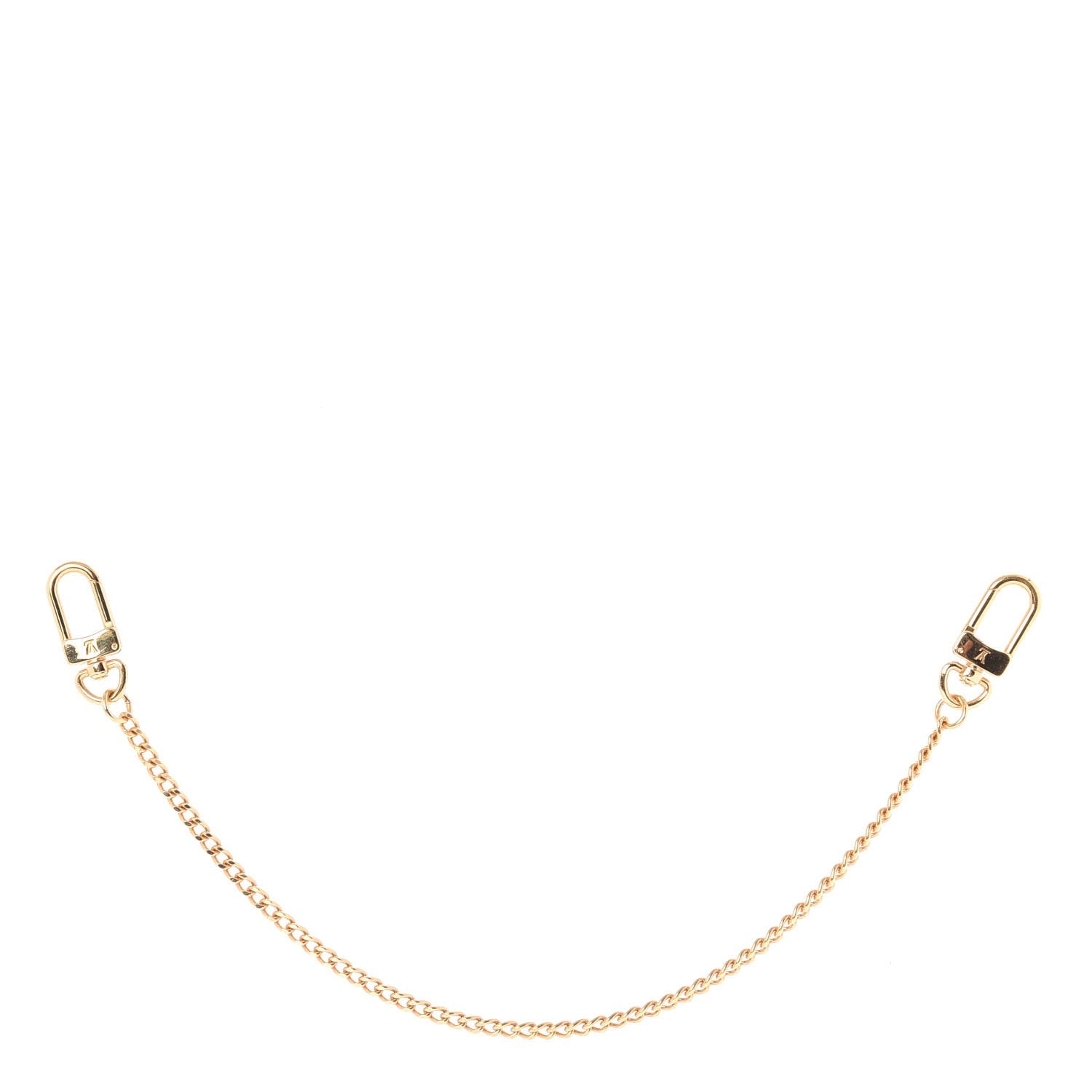 Louis Vuitton XL Pochette Extender Key Ring Chain Gold 1 of 3