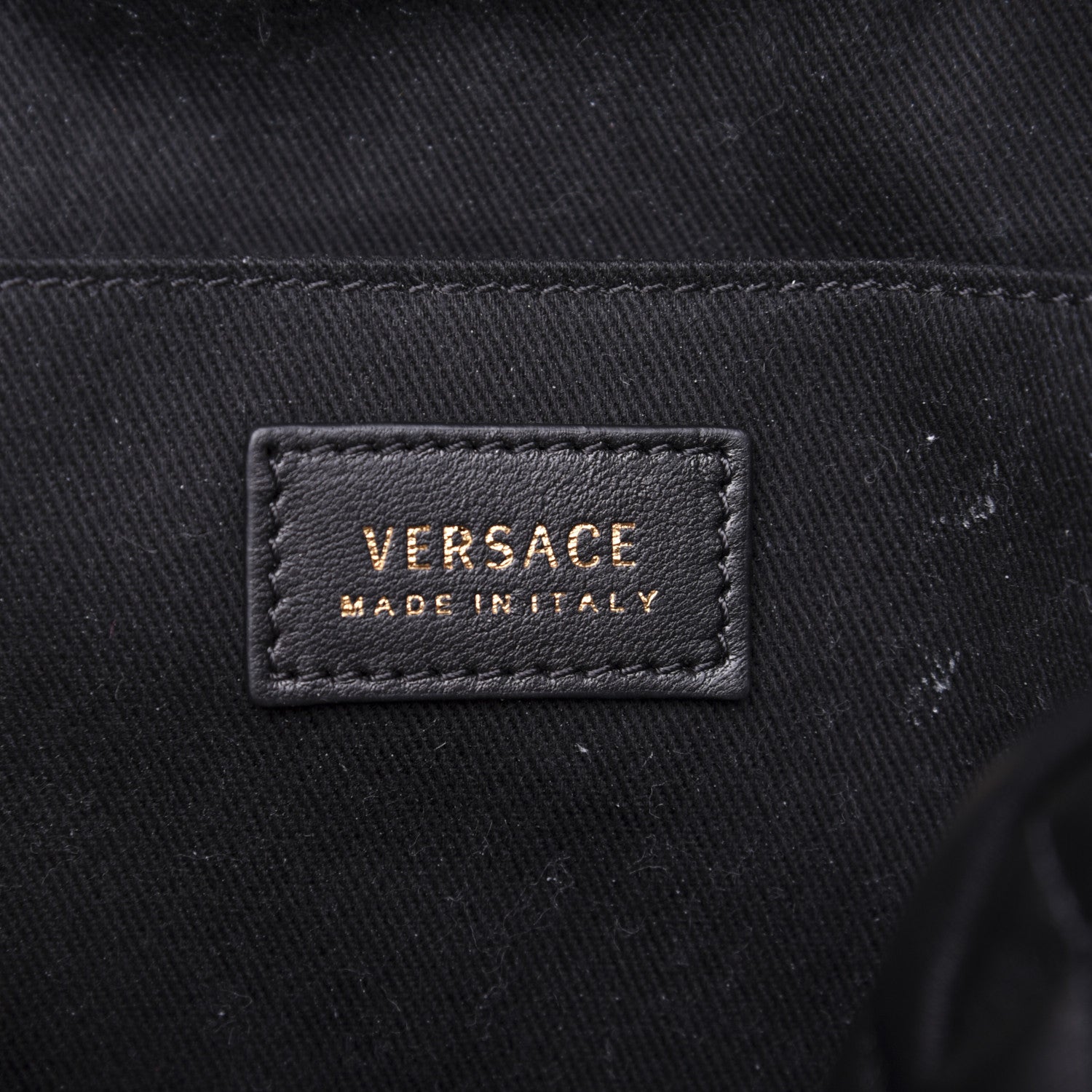 Versace Nappa Quilted Icon Bowler Bag Black 8 of 14
