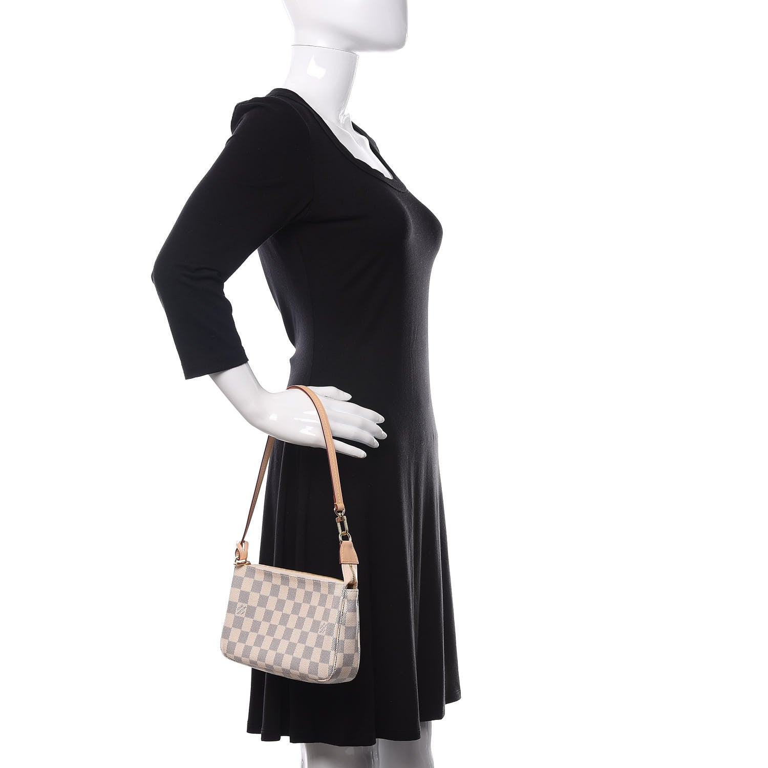 Louis Vuitton Damier Azur Pochette Accessories NM 2 of 11