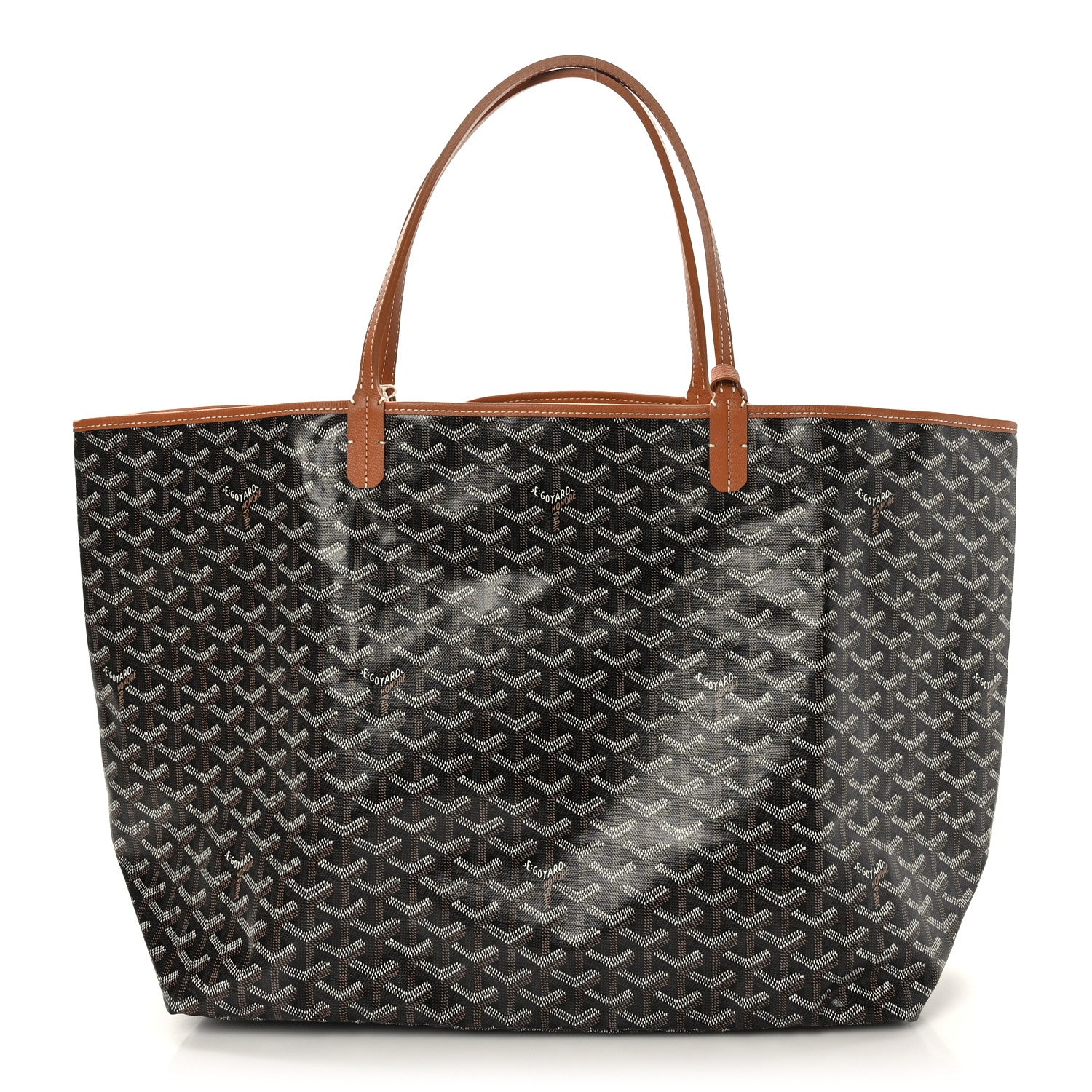 Goyard Goyardine Saint Louis GM Black Gold 1 of 9