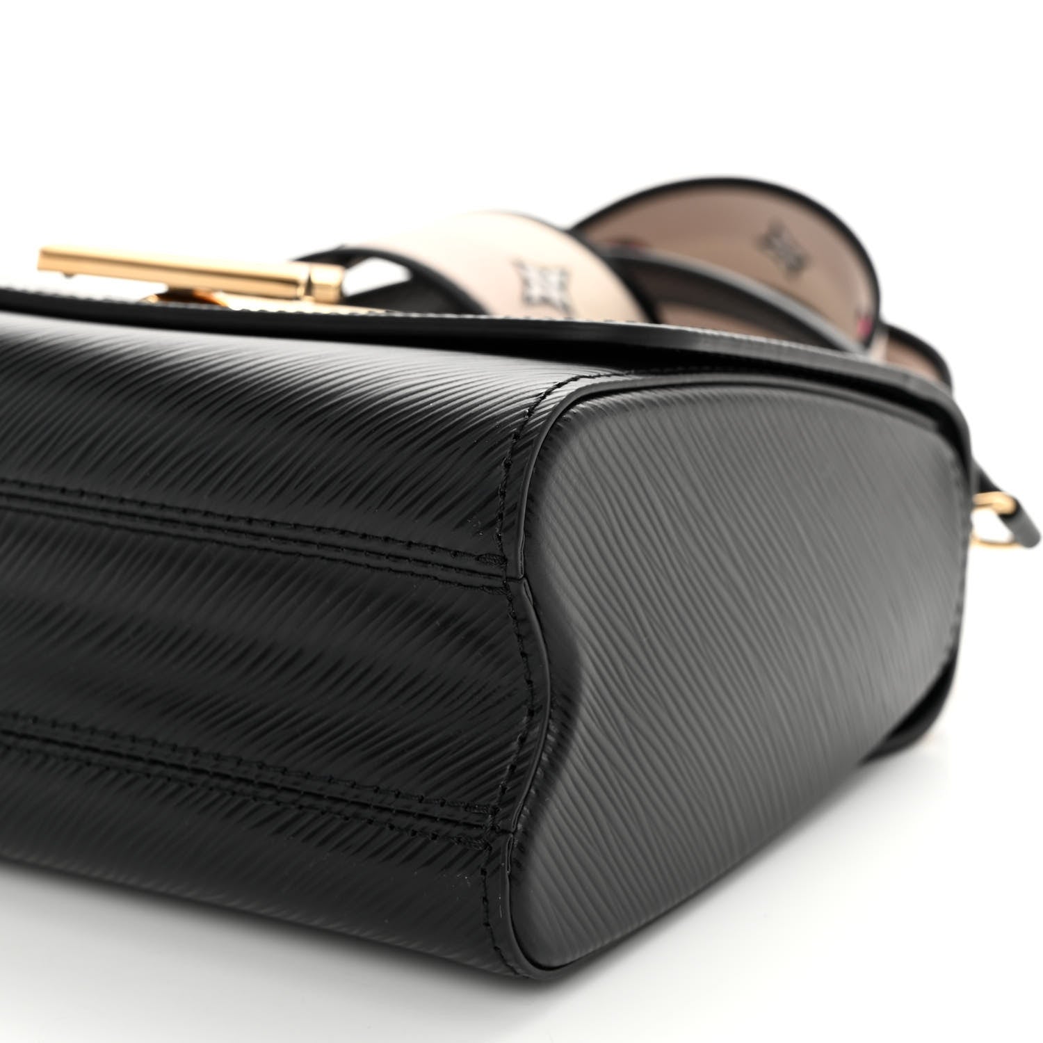 Louis Vuitton Epi Twist Top Handle Shoulder Bag MM Black 10 of 10