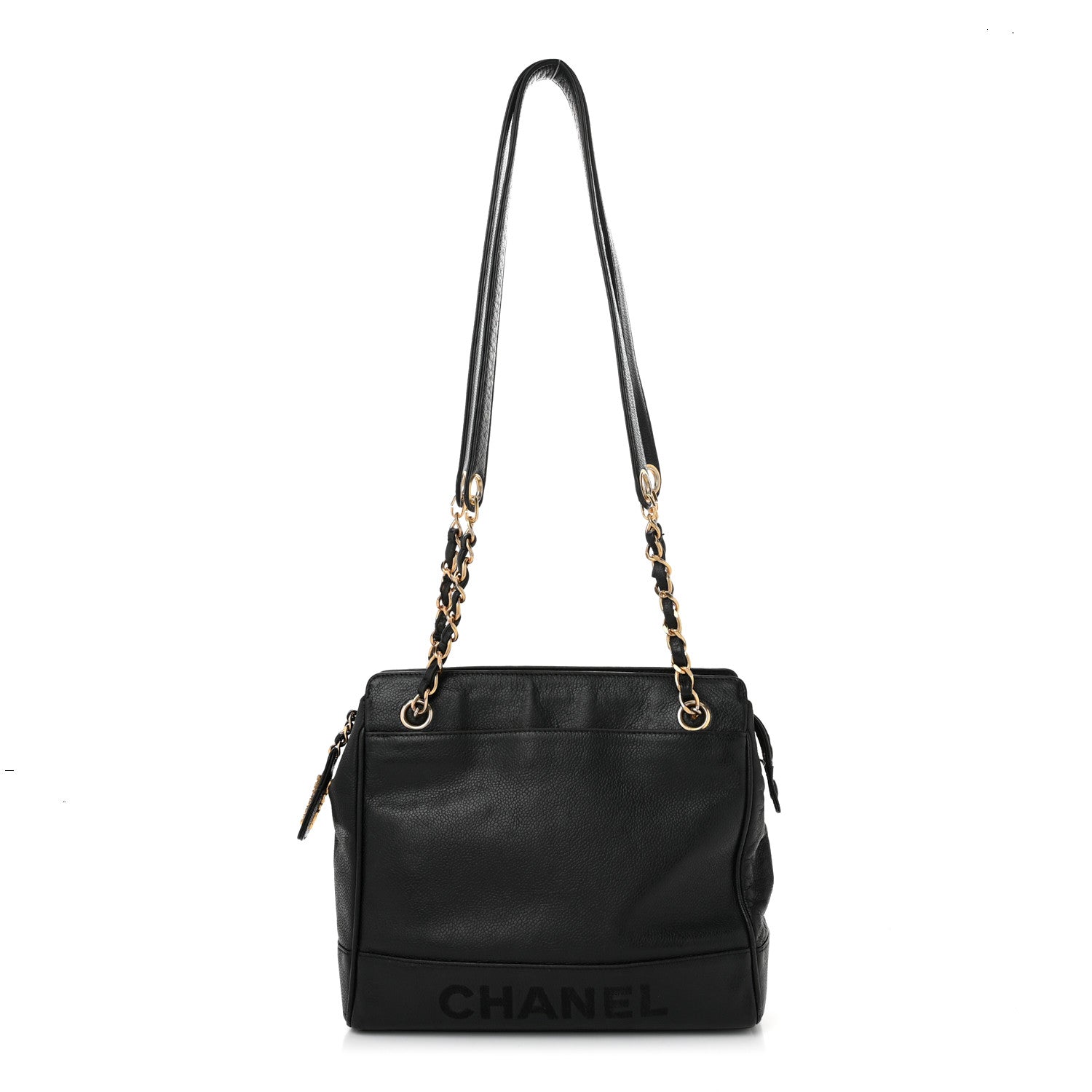 Chanel Caviar CC Shoulder Bag Black 1 of 10